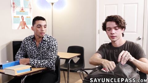 Aaron Trainer got into a hot threesome with Amone Bane and Sam Ledger