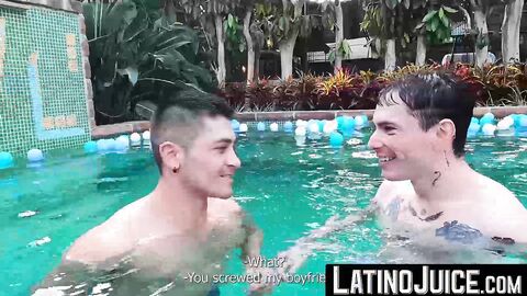 Beefy James VIP and Axxly Mart takes turns to bareback each other