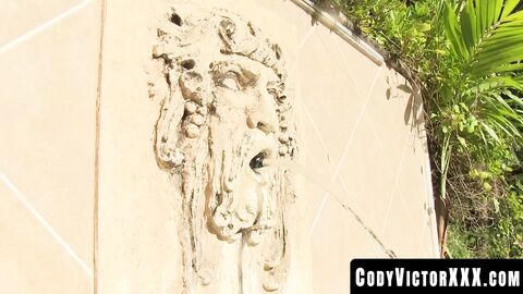 CodyVictorXXX.com - Older guys are enjoying banging each other bareback outdoors roug