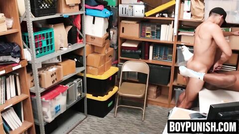 BoyPunish.com - Young thief's raw bang by handsome police officer