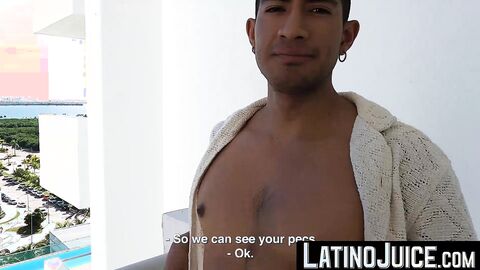 Hot stud Alam Herrera lets Fabian Plata insert his horny cock inside him