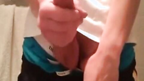 Twink ruins his orgasm after peehole play on webcam