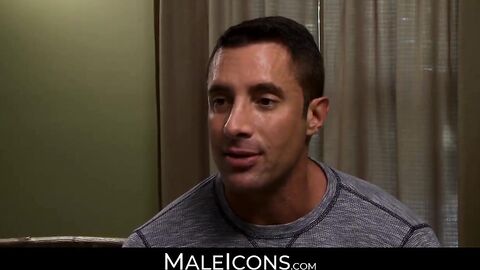 MaleIcons.com - Muscular guys Tony Salerno and Nick Capra's love for intense anal fuc