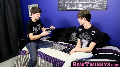 RawTwinkys.com - Two good looking cock suckers have a P.O.V fuck session with passion