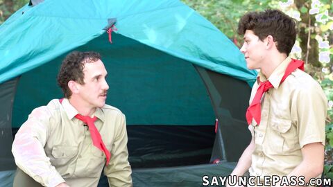 Grey Gold trusts his master Greg McKeon fucking skills at the camp