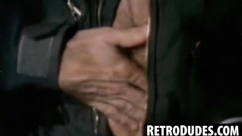 RetroDudes.com - Horny guys including Roy Garett gather for a hot cock stroking sessi