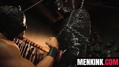 Dillon Diaz spares no mercy yanking Tony Orlandos swelling cock