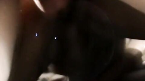 JoeSchmoeXXX.com - Bottom black dude readies his fat ass for giant white cock