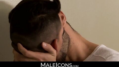 MaleIcons.com - Horny guys Wolf Hudson and Ethan Slade in a wild, hardcore anal actio