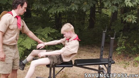 Drew and Greg McKeon workout session turns out to be steamy