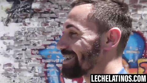 LecheLatinos.com - Gay for pay Alexis sucks my balls and dick