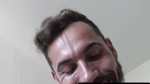 LecheLatinos.com - Gay for pay Alexis sucks my balls and dick