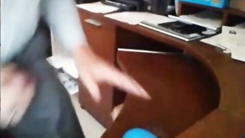 Mature Daddy Suits Up and Strokes It