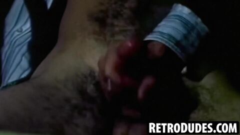 RetroDudes.com - Retro cock lover Roy Garett has a hardcore fuck session with a group
