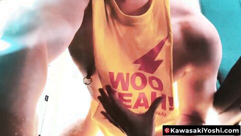 KawasakiYoshi.com - Yoshi Kawasaki and Axel Abysse satisfy their fisting urges outdoo