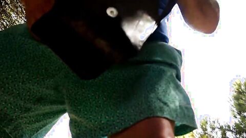 Daddy's Big Cock Outdoors