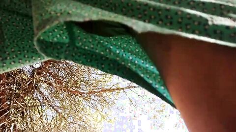 Daddy's Big Cock Outdoors