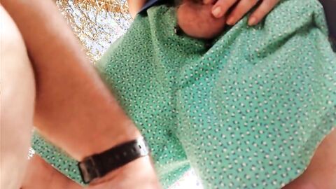 Daddy's Big Cock Outdoors