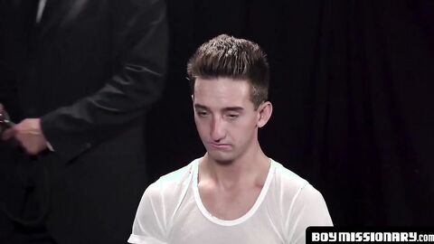 BoyMissionary.com - Pastor's belt play precedes a raw twink fuck session