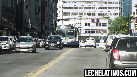 LecheLatinos.com - Uber driver Will devours two cocks to cumshot bliss