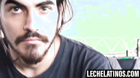 LecheLatinos.com - Hipster Emi cums after my raw cock deep plunge