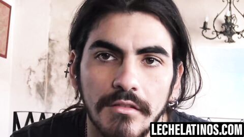 LecheLatinos.com - Hipster Emi cums after my raw cock deep plunge