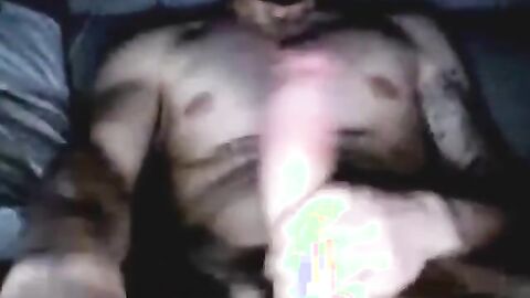 Veiny Cock French Stud Masturbates on Webcam