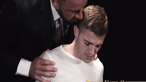 Horny stud Dolf Dietrich sucks cock in a passionate dildo fucking with twink Tom Bent