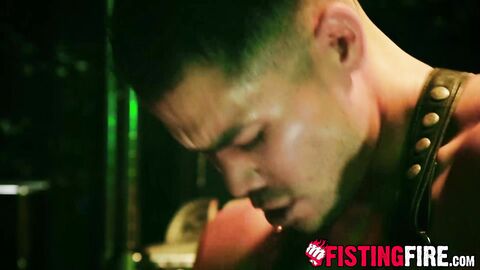 Cocksucker Quin Quire swallows the dominators dick the way he likes it