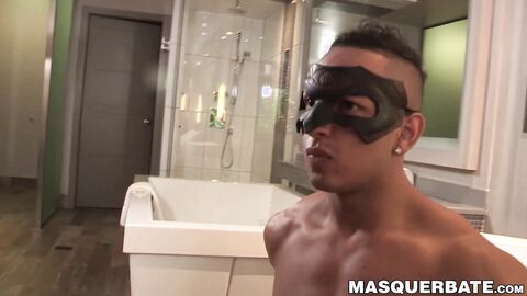 Handsome Kenzo Alvarezs first cock jacking off audition