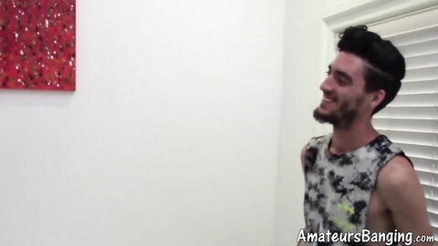 Colton fucking skinny Xaviers brains out after mutual blowjob