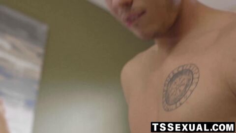 TSSexual.com - Chloe Temple's cock sucking and hammering