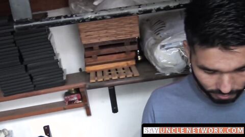 SayUncleNetwork.com - Latino friends' raw bareback fucking for cash escapade