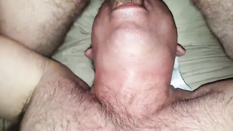 Bareback Big Cock Bareback - Ass to Mouth with My Friend
