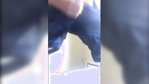 Amateur Guy Masturbates in Pants