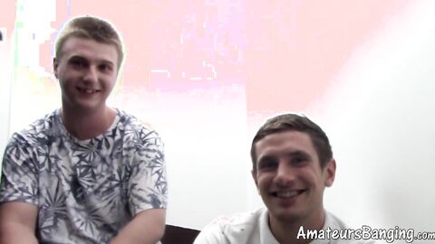 Handsome Sebastian throat wrecked Wyatt in steamy foreplay