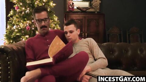 IncestGay.com - Mustached stepuncle Mitch Cox cums in my smooth ass