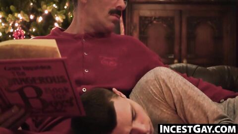 IncestGay.com - Mustached stepuncle Mitch Cox cums in my smooth ass