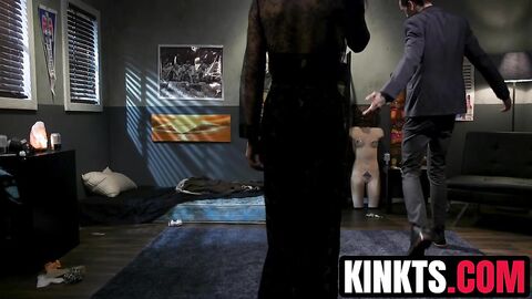 TS Korra Del Rio gagged fucked and drained by Ruckus