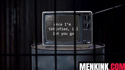 Ruckus pounds a dildo machine and brings himself to repeating edge