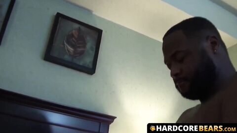 HardcoreBears.com - Wild bear Logan Black banging in wild interracial threesome deepl