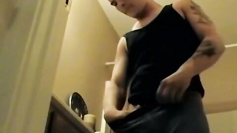 JoeSchmoeXXX.com - Amateur butt muncher grabs his big dick and jerks off