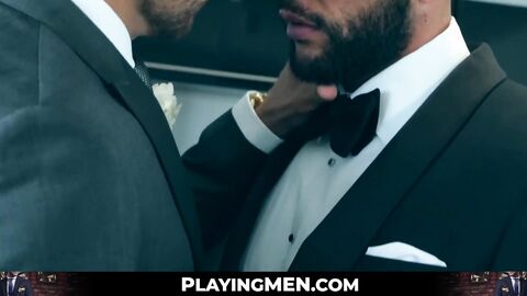 PlayingMen.com - Donato Reyes and Emir Boscatto's aggressive executive anal riding