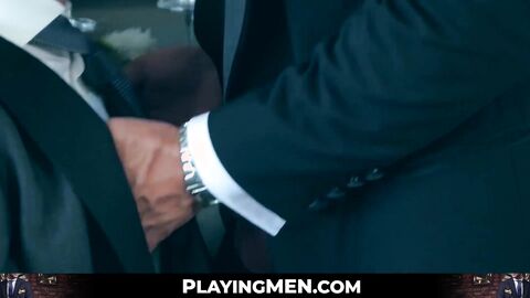 PlayingMen.com - Donato Reyes and Emir Boscatto's aggressive executive anal riding