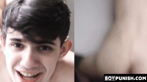 BoyPunish.com - Perp's raw, hard barebacking by a horny guard after being busted for