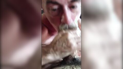 Big Bear Cock Sucked Silly by Daddy
