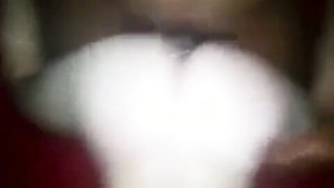 Amateur Interracial: Big Black Cock Stretches White Hole