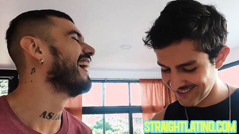 Horny Latinos Enrique Mudu and Alberto Chimal resorts to hard fucking
