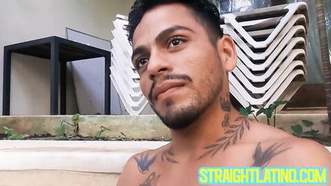 Angel Rodriguez tests his cock sucking skills on Eman Blacks hard dick