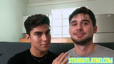 Newly engaged Alfonso Osnaya and Adrian Andres having horny sex
